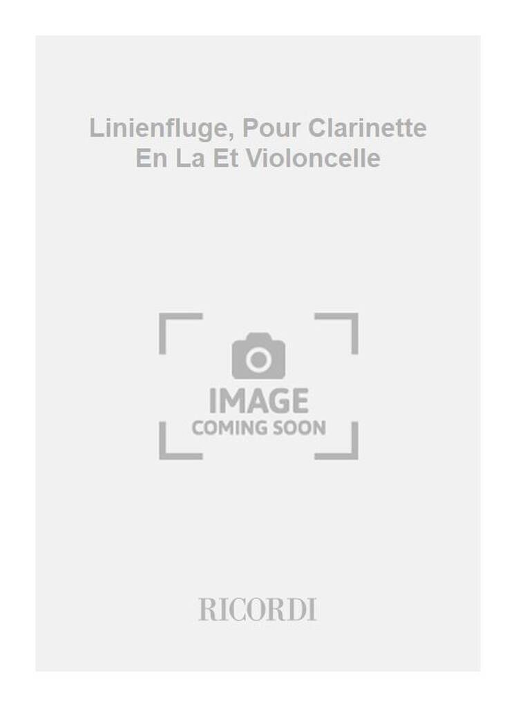 Linienfluge, Pour Clarinette En La Et Violoncelle